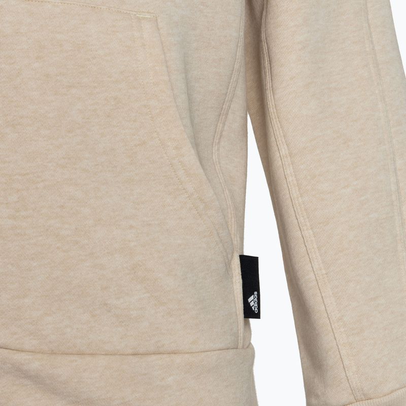 Moteriškas džemperis adidas Studio Lounge Fleece Full Zip botanic beige mel 3