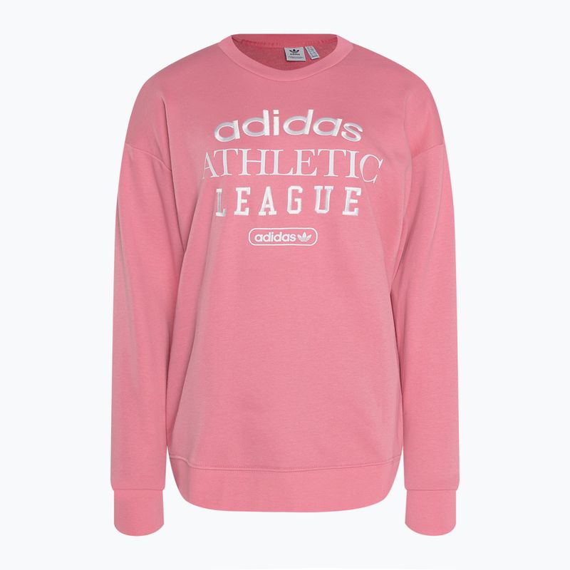 Moteriškas džemperis adidas Retro Luxury Crew rose tone