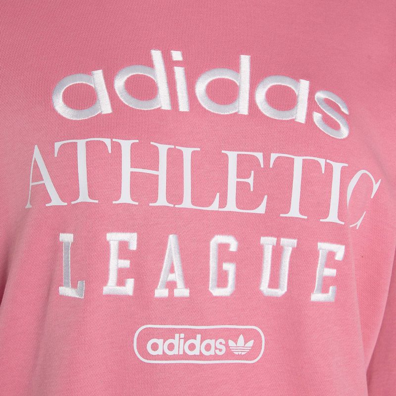 Moteriškas džemperis adidas Retro Luxury Crew rose tone 4