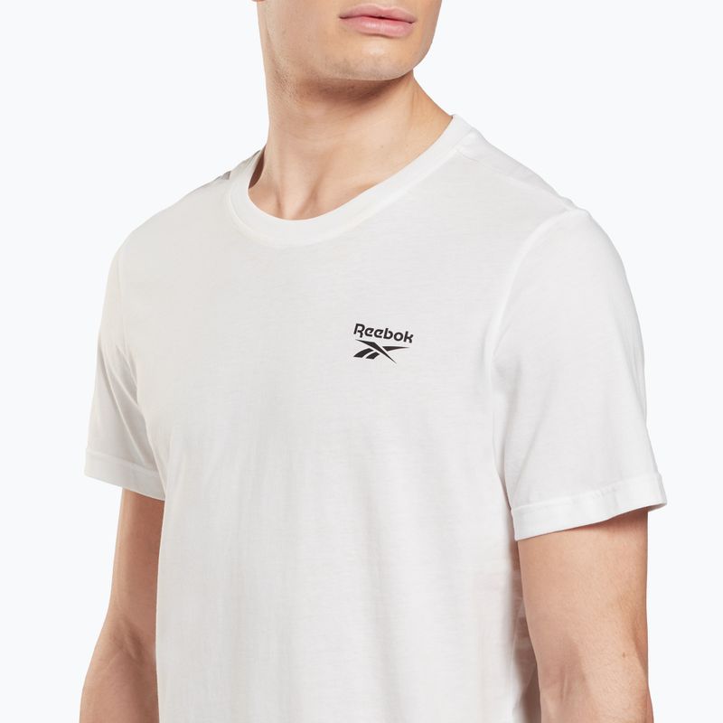Vyriški marškinėliai Reebok Identity Small Logo Tee white 4