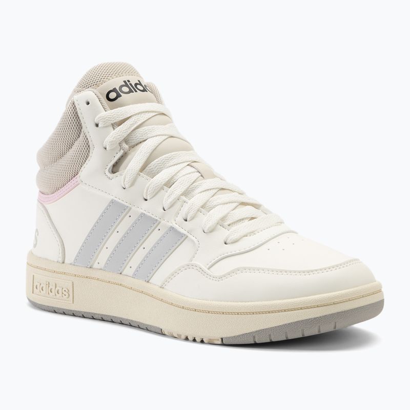 Moteriški batai adidas Hoops 3.0 Mid clowd white/dash grey/aluminium