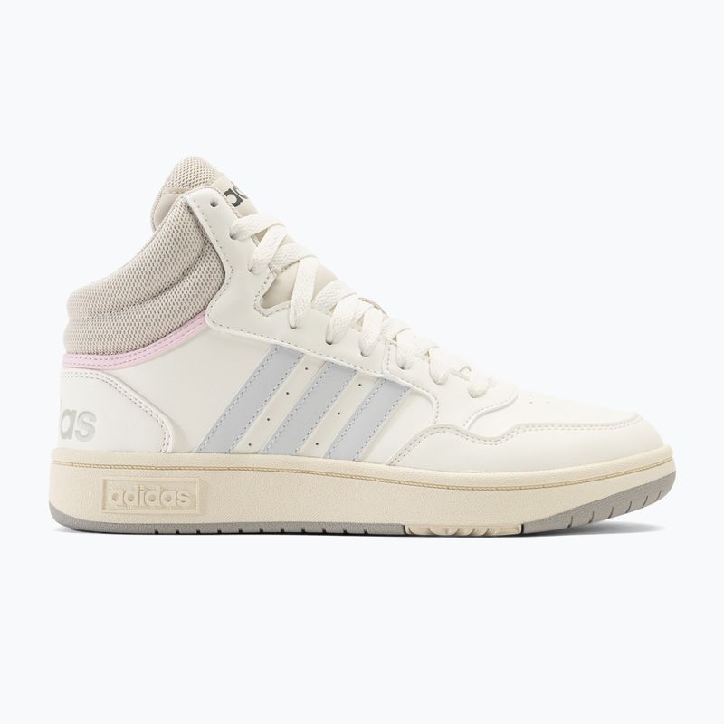 Moteriški batai adidas Hoops 3.0 Mid clowd white/dash grey/aluminium 2