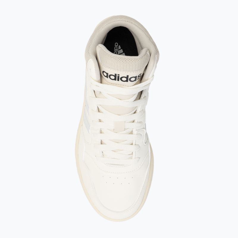 Moteriški batai adidas Hoops 3.0 Mid clowd white/dash grey/aluminium 5