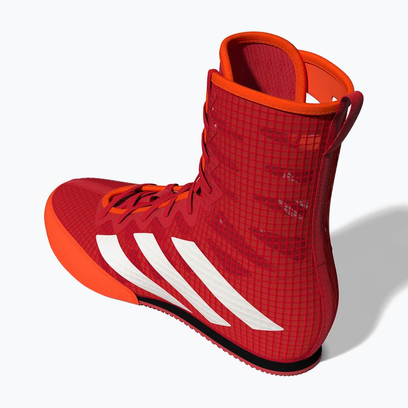 Vyriški adidas Box Hog 4 red GW1403 bokso bateliai 13