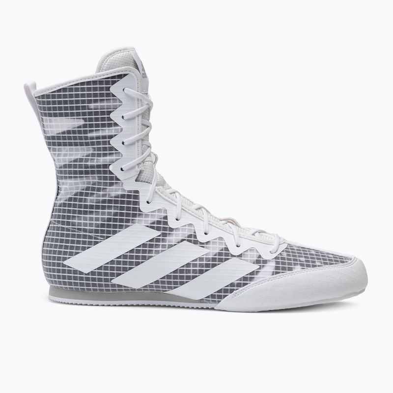 Vyriški adidas Box Hog 4 pilki bokso bateliai GZ6118 2