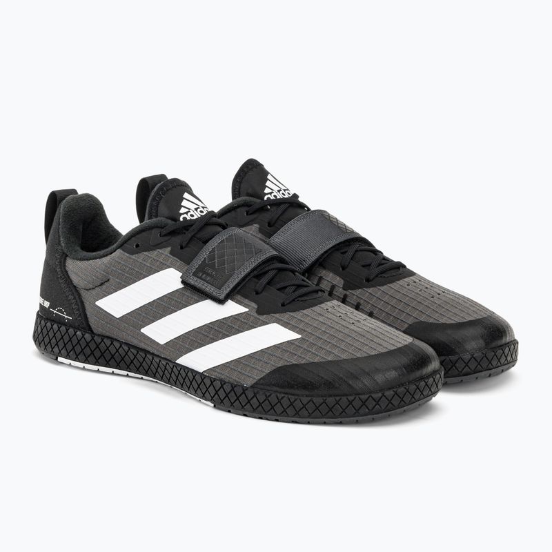 adidas The Total pilkai juodi treniruočių bateliai GW6354 4