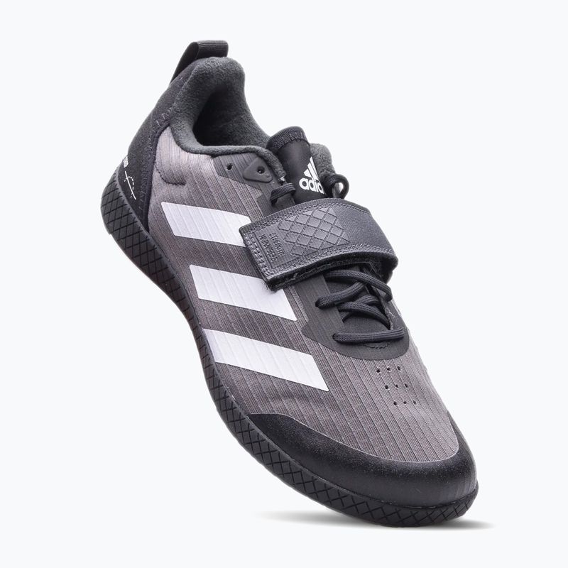 adidas The Total pilkai juodi treniruočių bateliai GW6354 15