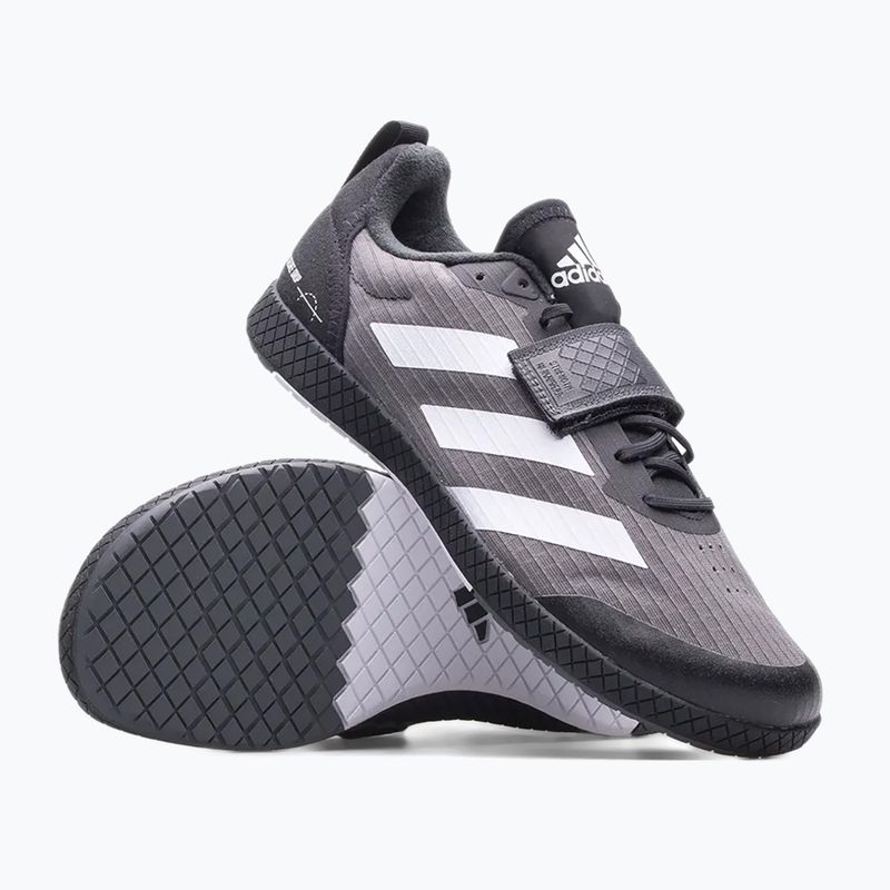 adidas The Total pilkai juodi treniruočių bateliai GW6354 16