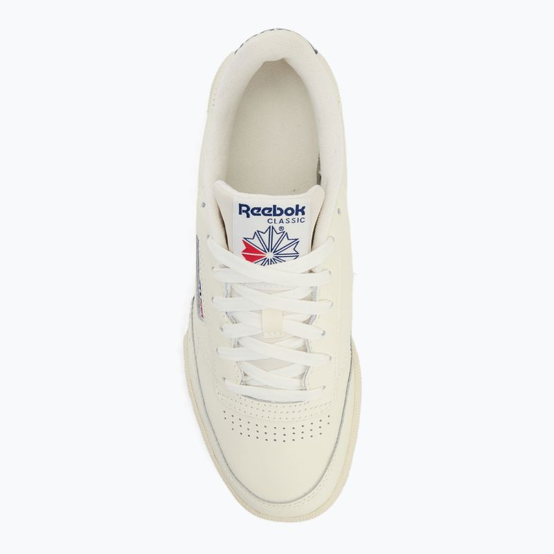 Vyriški batai Reebok Club C 85 chalk/chalk/classic cobalt 5