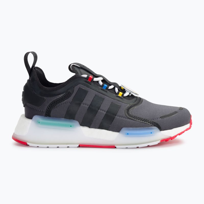 Vaikiški batai adidas NMD_V3 grey six/core black/cloud white 2