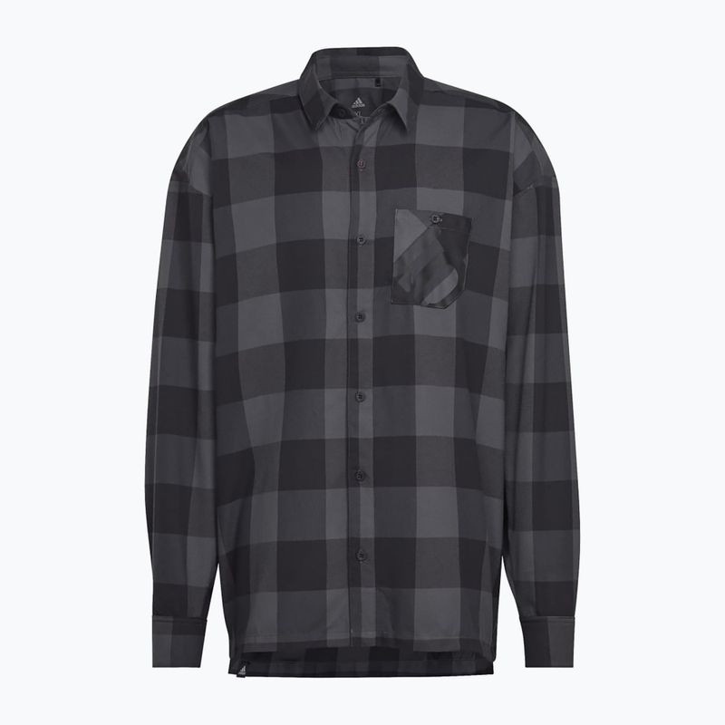 Dviračių marškiniai adidas FIVE TEN Brand of the Brave Flannel grey six/black 9