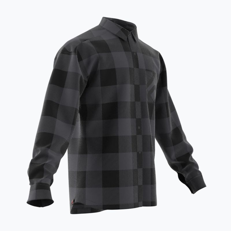 Dviračių marškiniai adidas FIVE TEN Brand of the Brave Flannel grey six/black 12