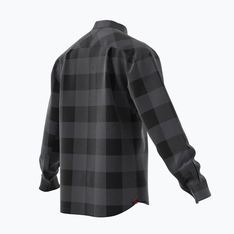 Dviračių marškiniai adidas FIVE TEN Brand of the Brave Flannel grey six/black 14