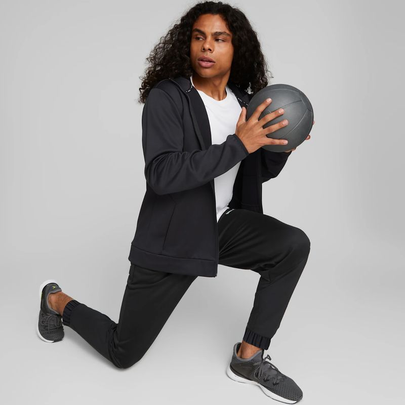 Vyriškos treniruočių kelnės PUMA Train All Day Pwr Fleece Jogger puma black 5