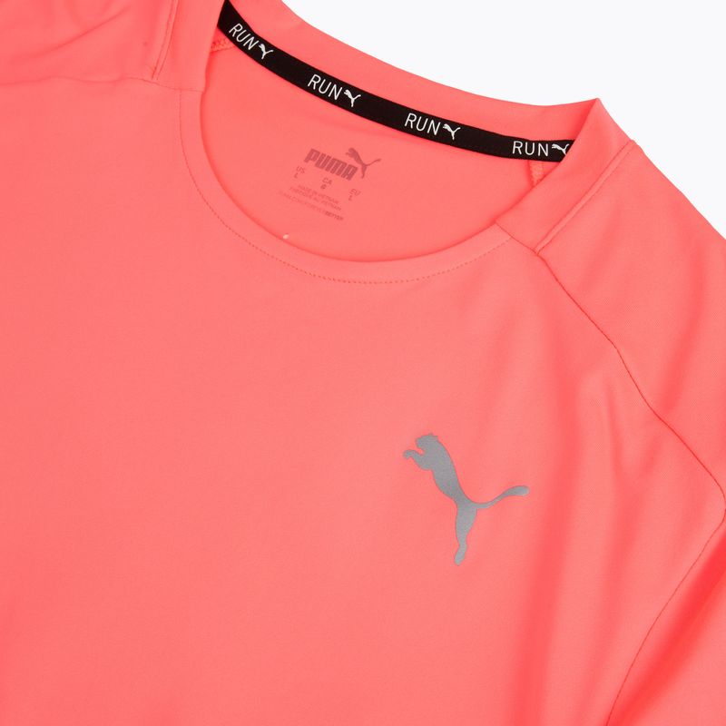 Vyriški bėgimo marškinėliai PUMA Run Cloudspun SS Tee Pink/Silver 3
