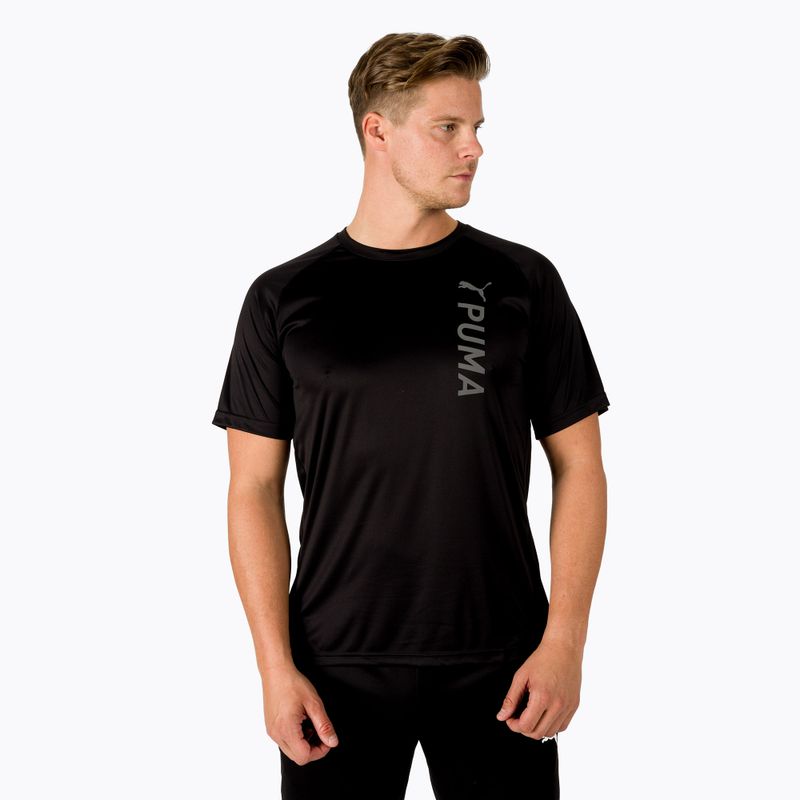 Vyriški treniruočių marškinėliai PUMA Fit Tee black 522119 01