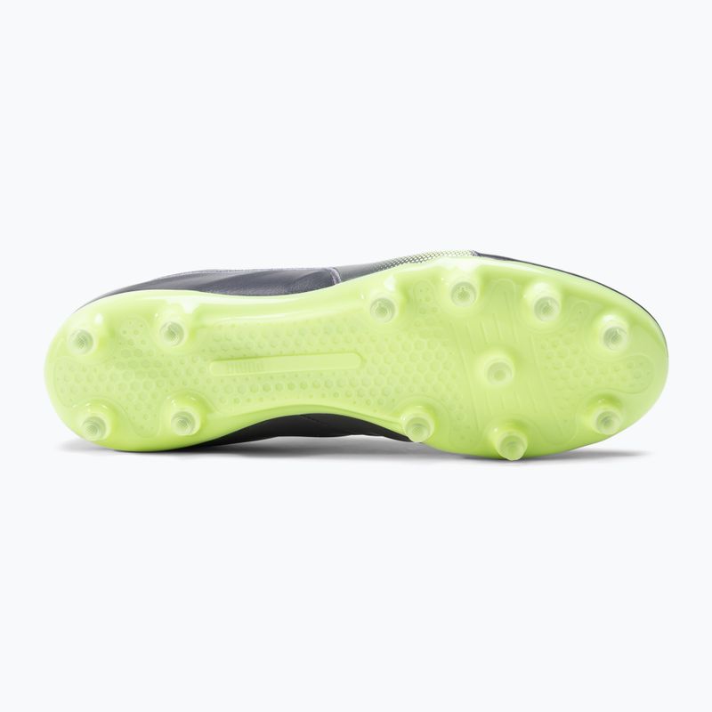 Vyriški futbolo bateliai PUMA King Pro 21 FG juodi ir žali 106549 05 5