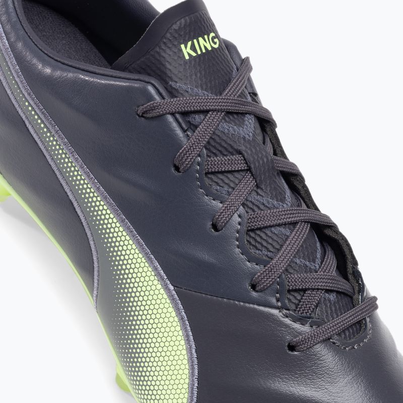 Vyriški futbolo bateliai PUMA King Pro 21 FG juodi ir žali 106549 05 7