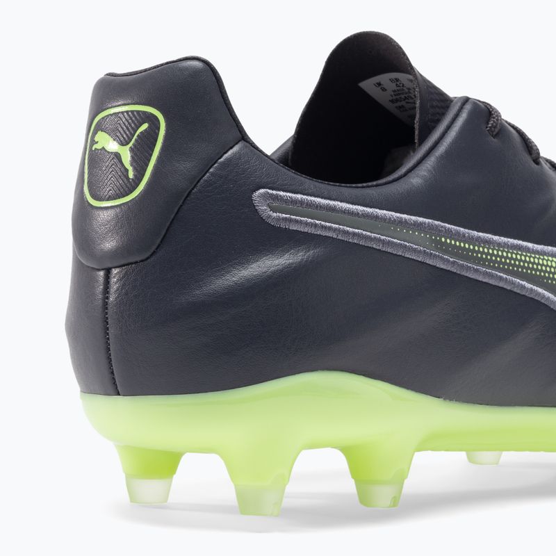Vyriški futbolo bateliai PUMA King Pro 21 FG juodi ir žali 106549 05 8