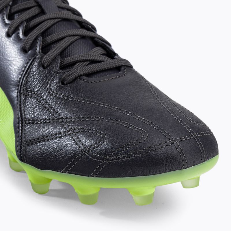 Vyriški futbolo bateliai PUMA King Hero 21 FG juodi ir žali 106554 05 7
