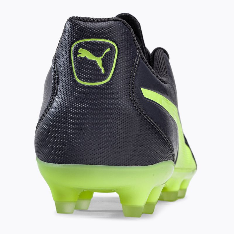 Vyriški futbolo bateliai PUMA King Hero 21 FG juodi ir žali 106554 05 8