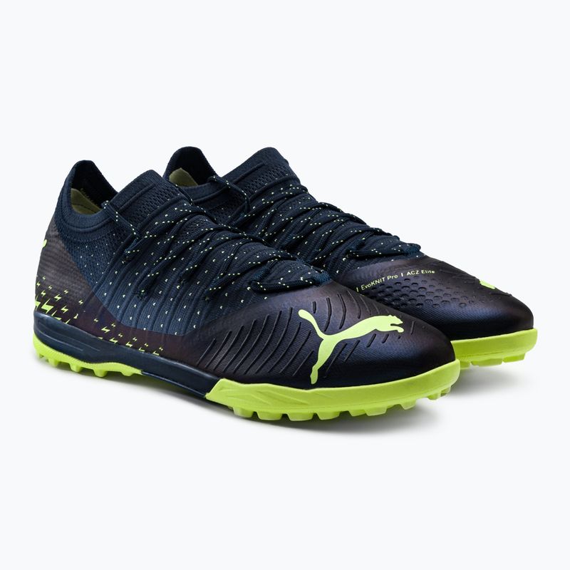 Vyriški futbolo bateliai PUMA Future Z 1.4 Pro Cage juodi ir žali 106992 01 5