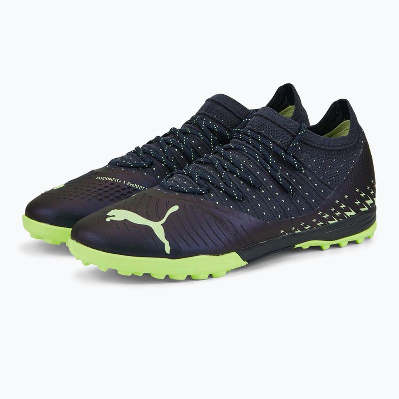Vyriški futbolo bateliai PUMA Future Z 1.4 Pro Cage juodi ir žali 106992 01 11