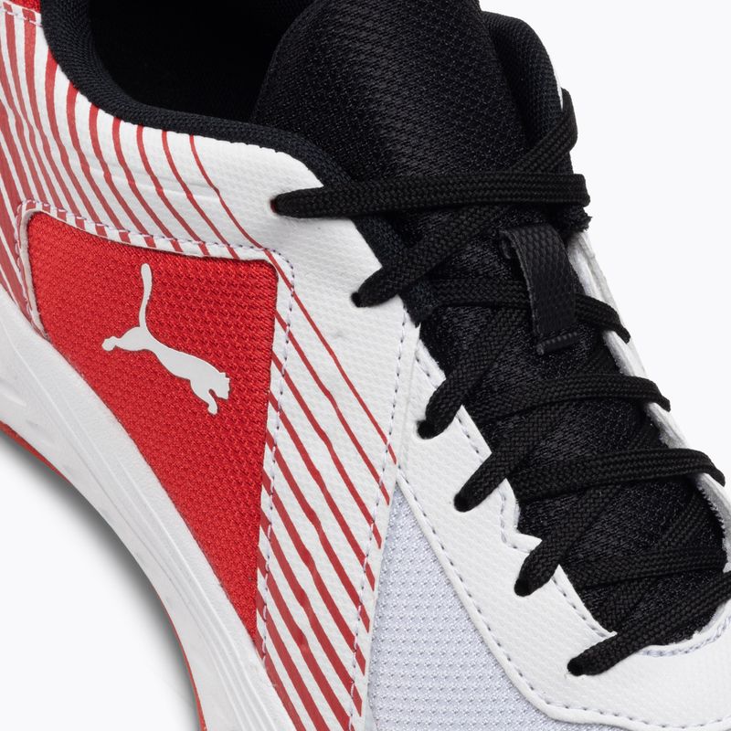 PUMA Varion tinklinio bateliai baltai raudoni 106472 07 7