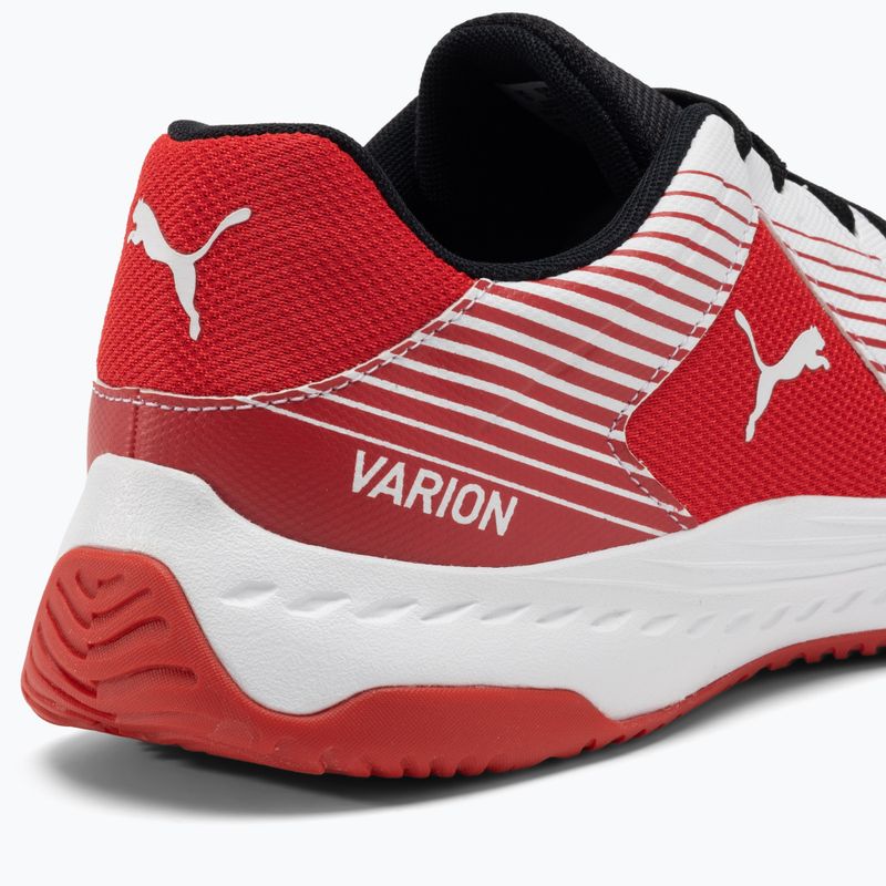 PUMA Varion tinklinio bateliai baltai raudoni 106472 07 8