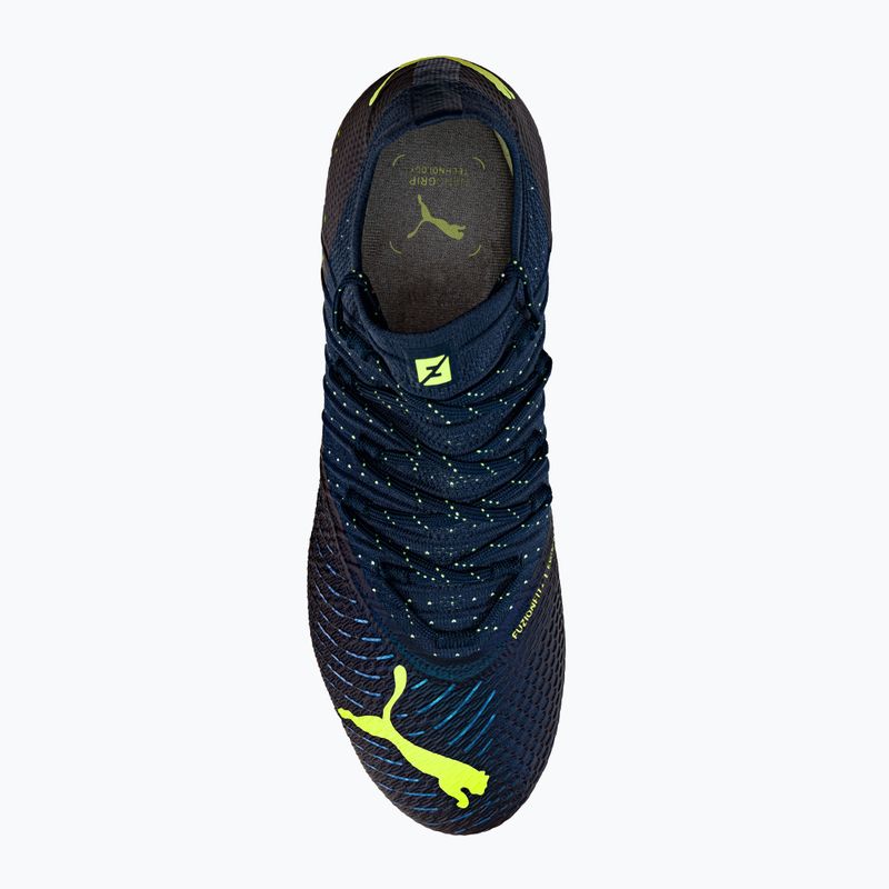 Vyriški futbolo bateliai PUMA Future Z 1.4 MXSG juodi ir žali 106988 01 6