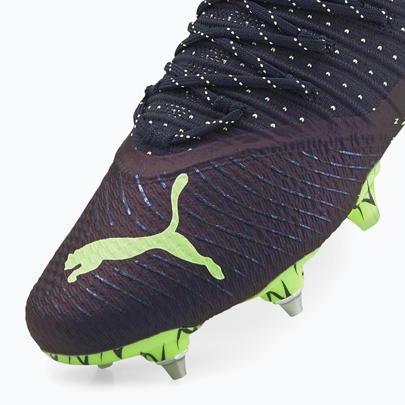 Vyriški futbolo bateliai PUMA Future Z 1.4 MXSG juodi ir žali 106988 01 12