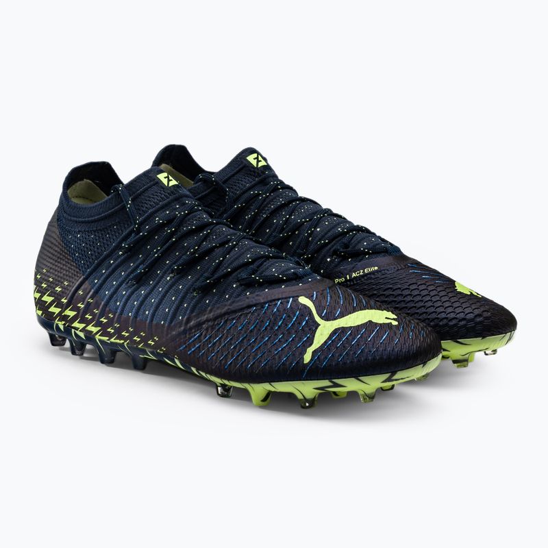 Vyriški futbolo bateliai PUMA Future Z 1.4 MG juodi ir žali 106991 01 5