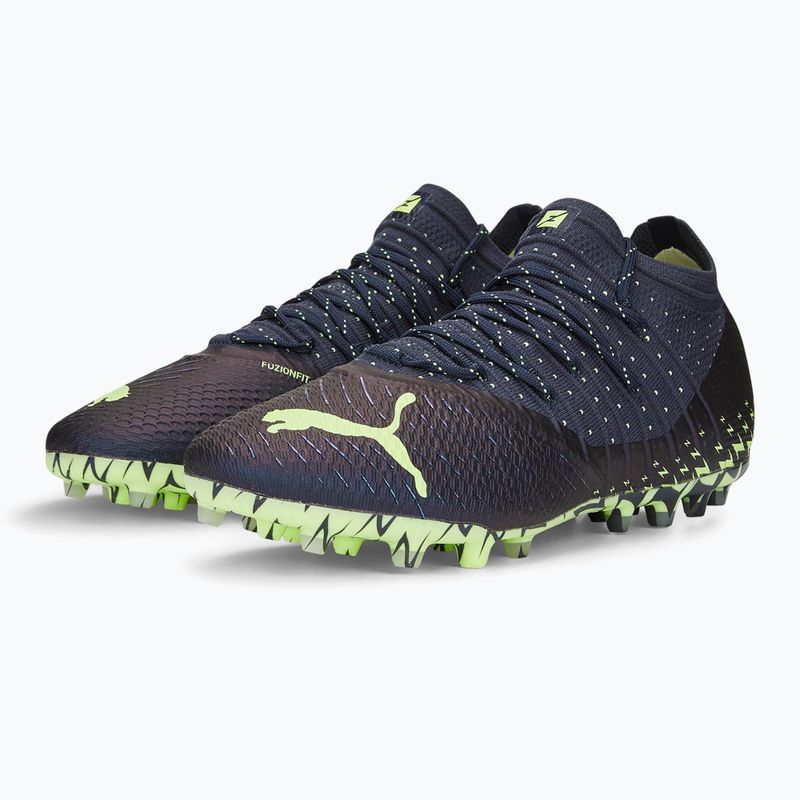Vyriški futbolo bateliai PUMA Future Z 1.4 MG juodi ir žali 106991 01 10