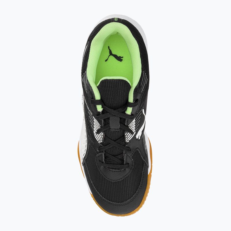 PUMA Solarflash Jr II vaikiški rankinio bateliai juodi 106883 01 6