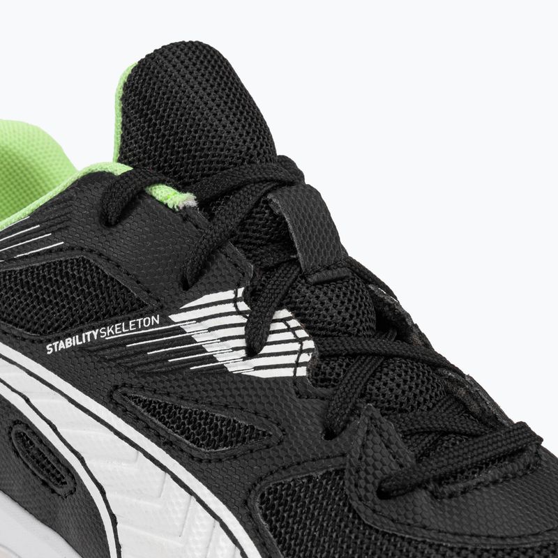 PUMA Solarflash Jr II vaikiški rankinio bateliai juodi 106883 01 9
