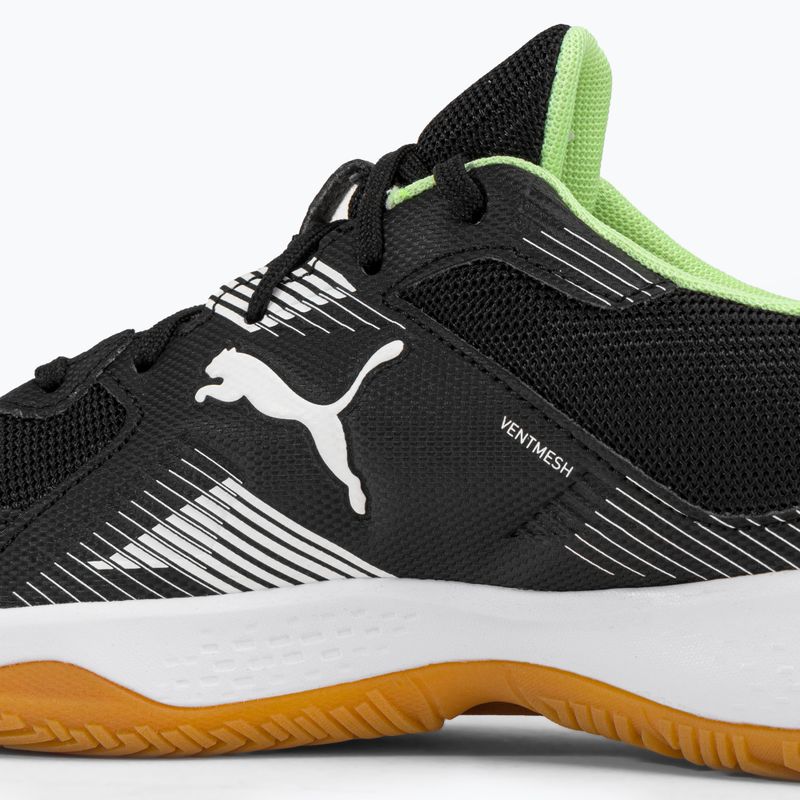 PUMA Solarflash Jr II vaikiški rankinio bateliai juodi 106883 01 11
