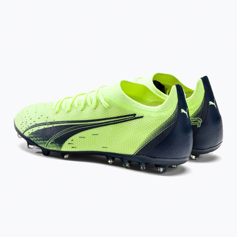 Futbolo bateliai PUMA Ultra Match MG žali 106902 01 3