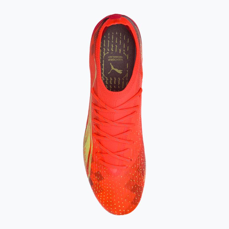 Vyriški futbolo bateliai PUMA Ultra Ultimate MXSG oranžiniai 106895 03 6