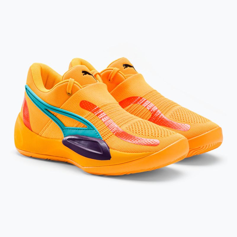 Vyriški krepšinio bateliai PUMA Rise Nitro yellow 377012 01 5