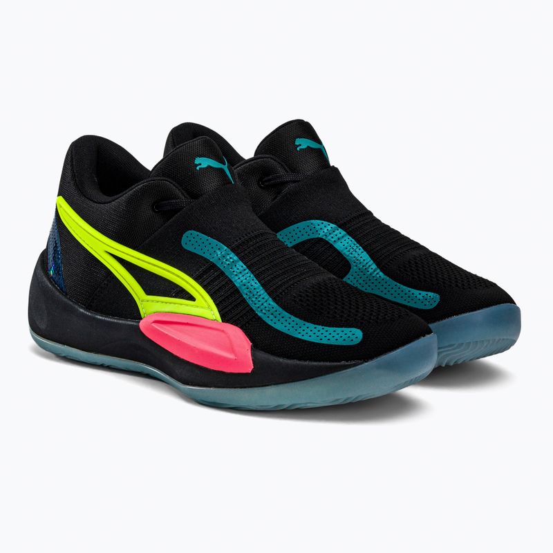 PUMA Rise Nitro vyriški krepšinio bateliai black 377012 03 3