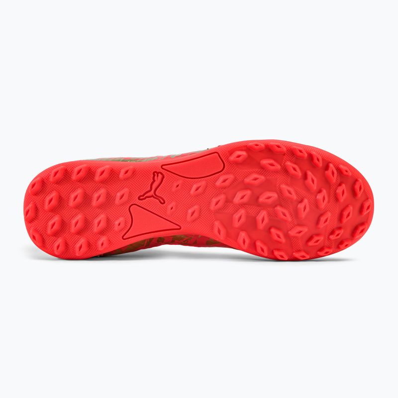 Vaikiški futbolo bateliai PUMA Future Z 3.4 Neymar Jr. TT oranžinė ir auksinė 107108 01 5