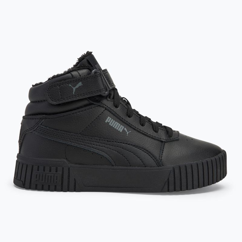 Vaikiški batai PUMA Carina 2.0 Mid Winter Jr puma black/puma black/dark shadow 2