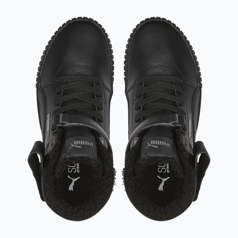 Vaikiški batai PUMA Carina 2.0 Mid Winter Jr puma black/puma black/dark shadow 13