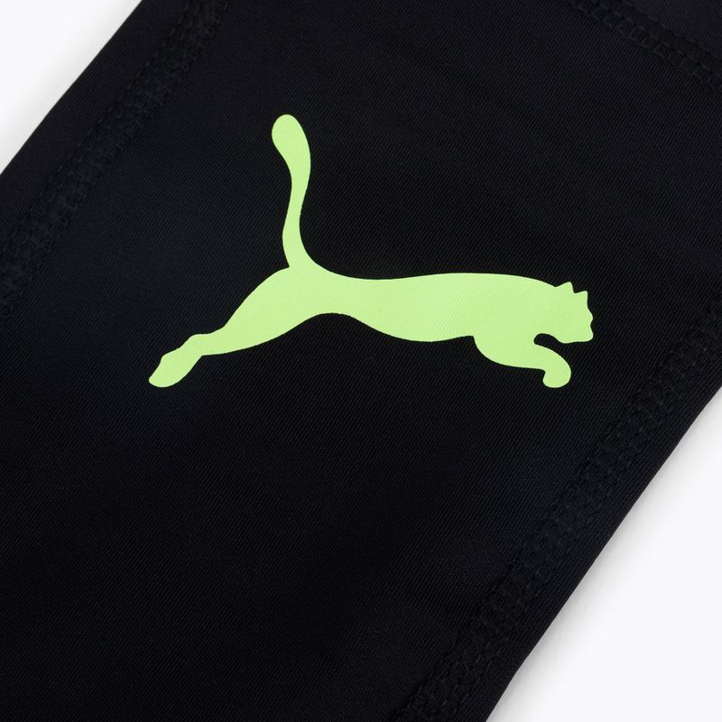 PUMA Ultra Flex Rankovės blauzdų apsaugai juodai žalia 030830 10 7