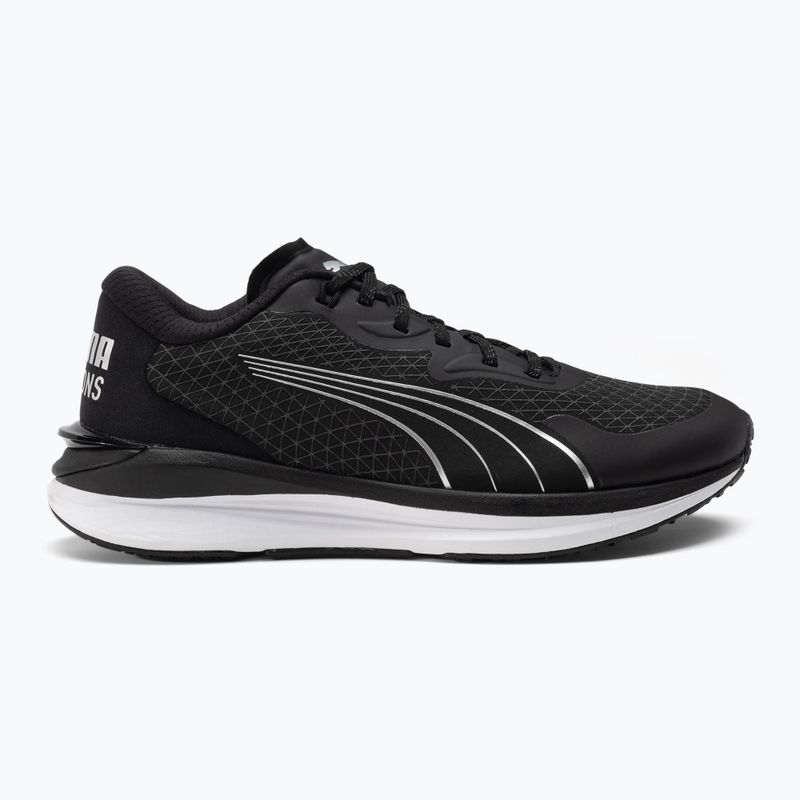 Moteriški bėgimo bateliai PUMA Electrify Nitro 2 WTR black and silver 376897 01 2