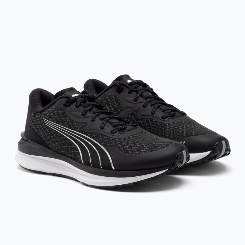 Moteriški bėgimo bateliai PUMA Electrify Nitro 2 WTR black and silver 376897 01 4