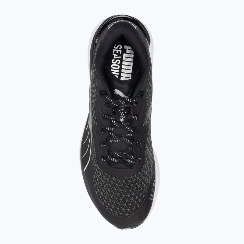 Moteriški bėgimo bateliai PUMA Electrify Nitro 2 WTR black and silver 376897 01 6