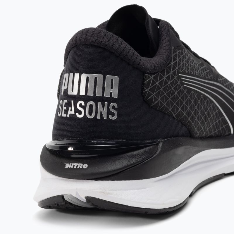 Moteriški bėgimo bateliai PUMA Electrify Nitro 2 WTR black and silver 376897 01 8