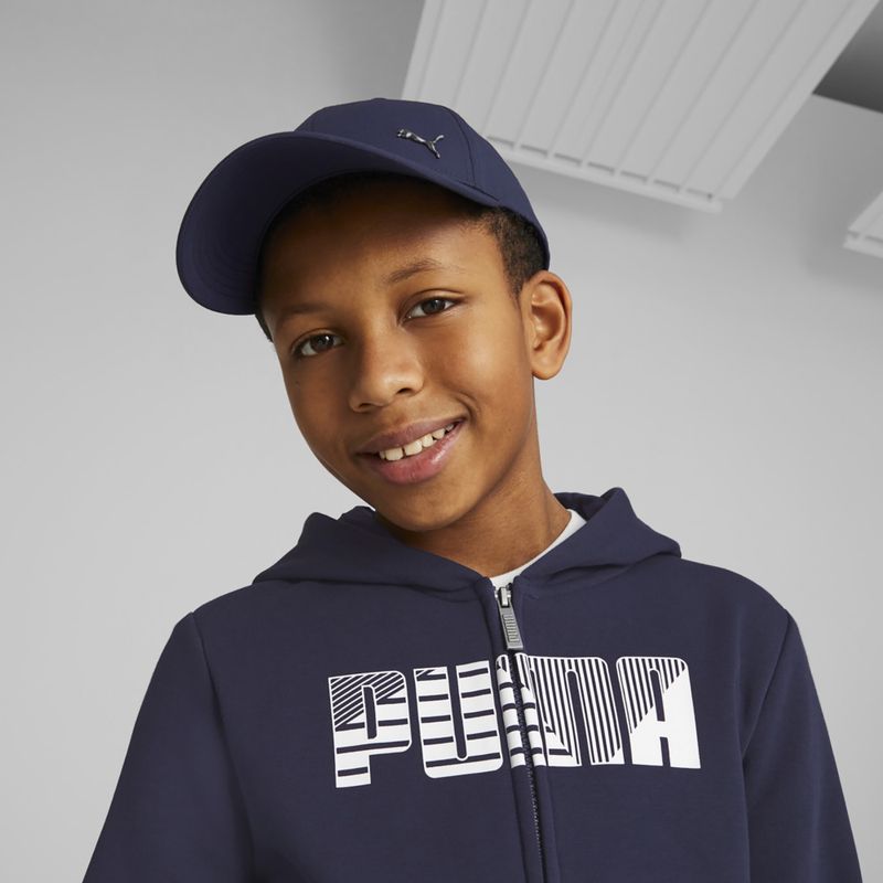 Vaikiška kepuraitė su snapeliu PUMA Metal Cat Jr peacoat 7