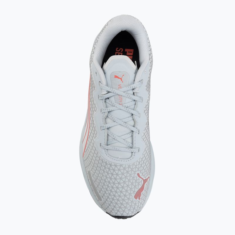 Moteriški bėgimo batai Puma Velocity Nitro 2 GTX grey/salmon 5